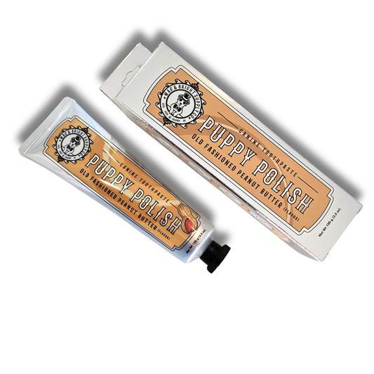 Wag & Bright Supply Co. | Puppy Polish Honden Tandpasta – Pindakaas (100g)
