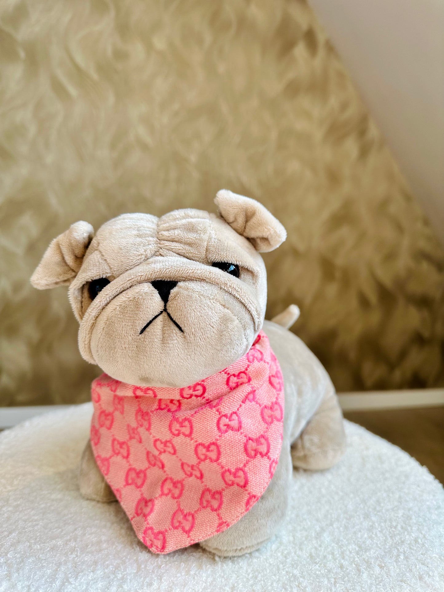 Bandana/Schal mit GG-Print Rosa