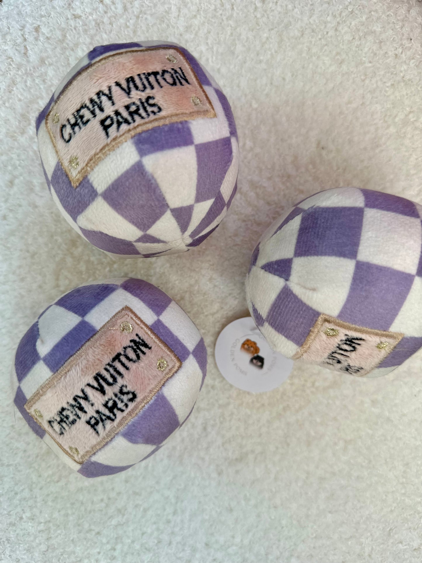 Chewy Vuiton Bal Grijs