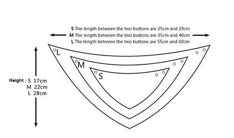 Bandana / Schal mit GG-Print Beige