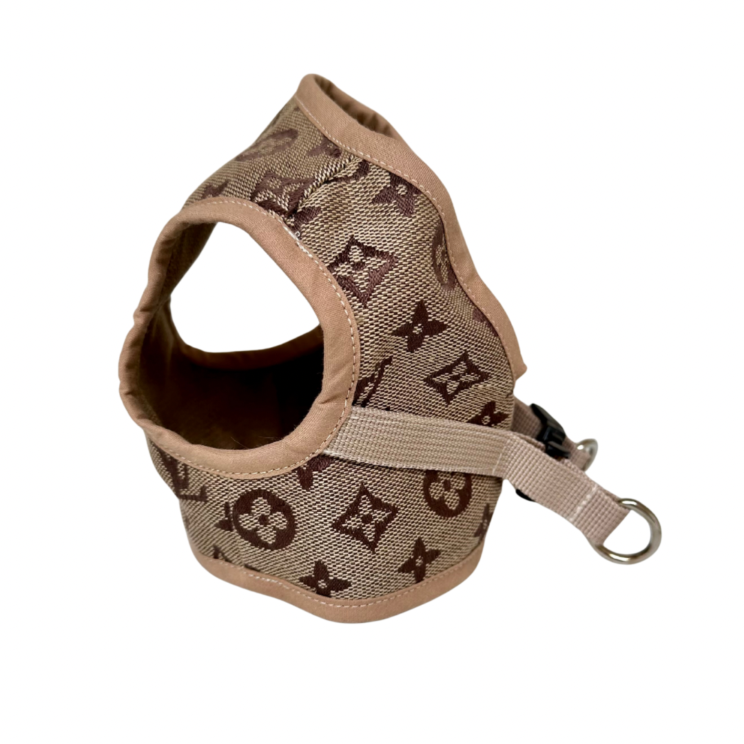 GG Print Step-in Harness Gold