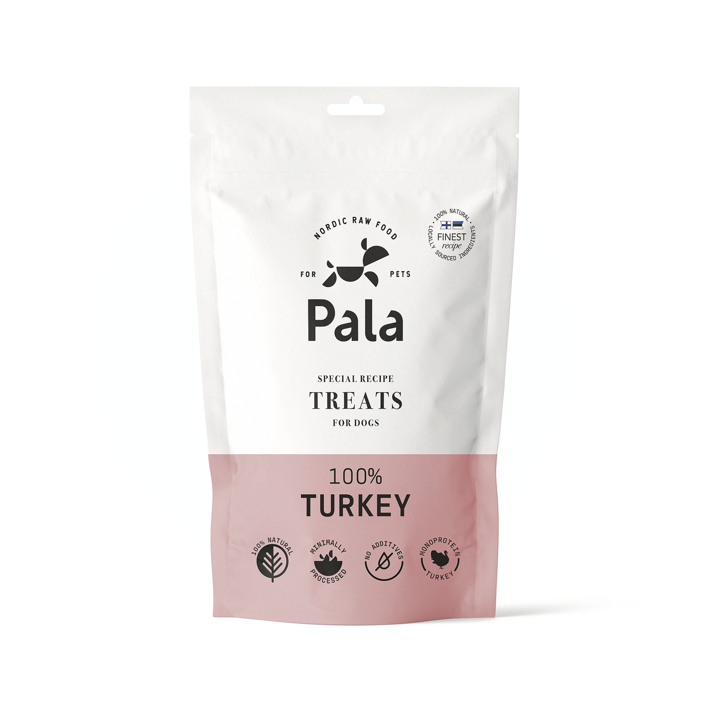 PALA DOG | GENTLY AIR-DRIED TURKEY TREATS 100 GR