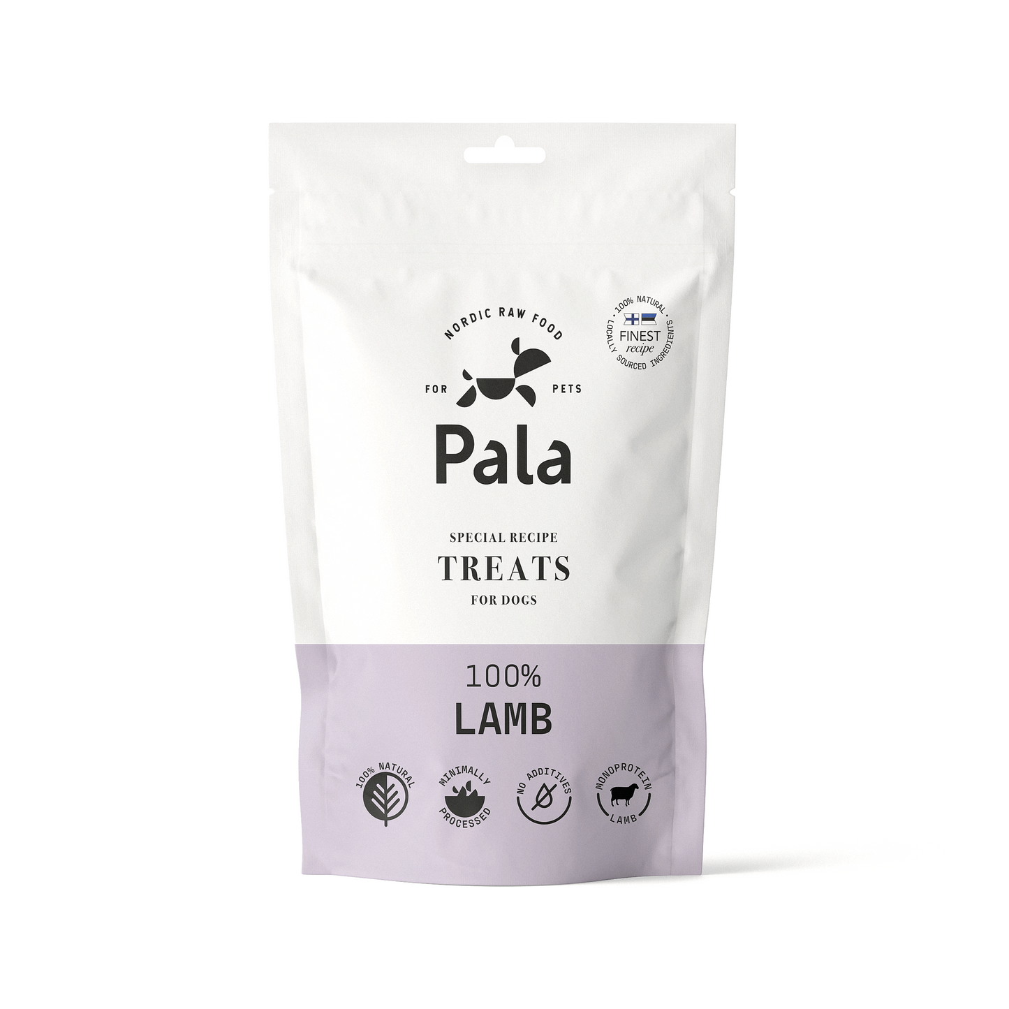 PALA DOG | GENTLY AIR-DRIED LAMB TREATS 100 GR