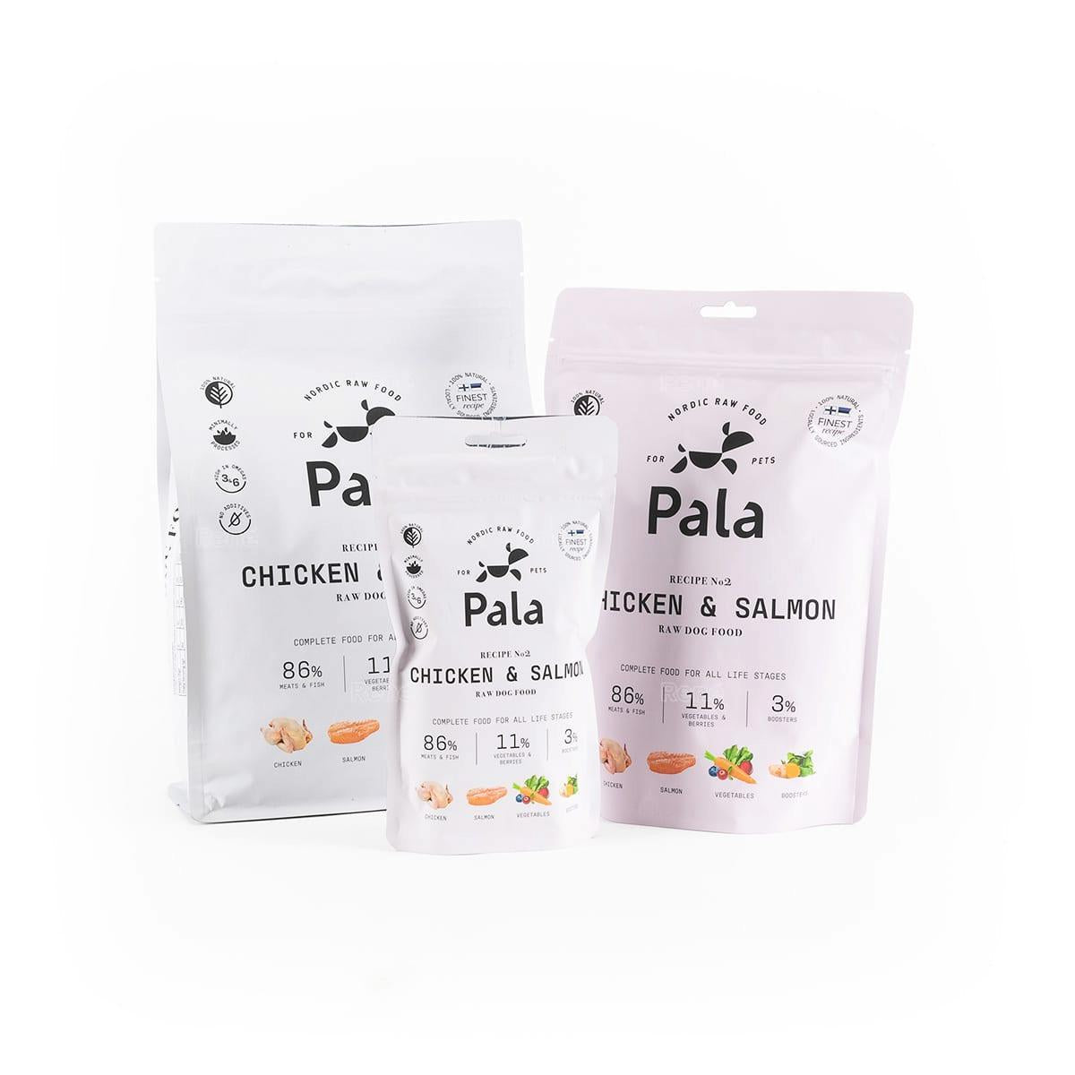 PALA-HUND | SCHONEND LUFTGETROCKNETES (REZEPT #2) HUHN UND LACHS