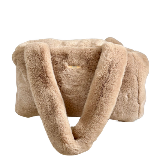 Elite Puppy | Hondentas Fluffy Bruin