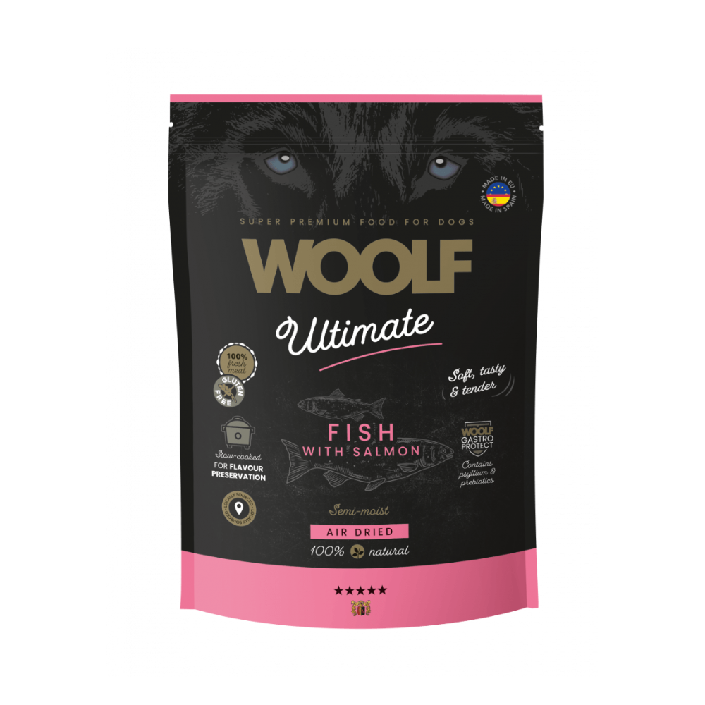 WOOLF ULTIMATE DOGFOOD - Fish with Salmon
