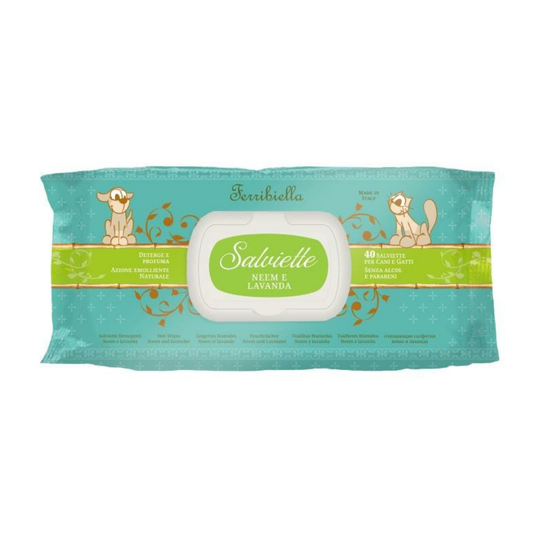 Ferribiella Wet Wipes Neem E Lavanda