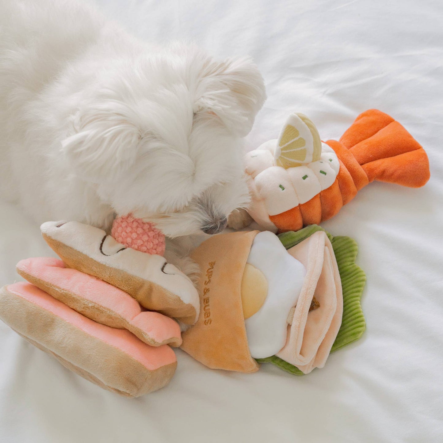 Pups & Bubs - Aardbeien Mille-Feuille Neuswerk Speelgoed