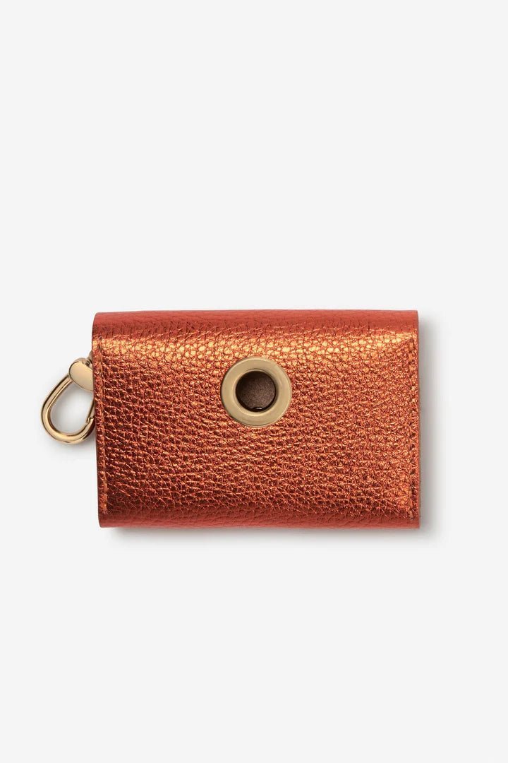 Branni Pets Metallic Poepzakhouder Oranje - Golden Poms