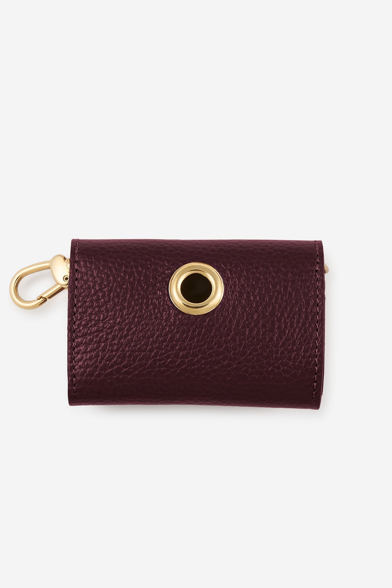 Branni Pets Poepzakhouder Juno Bordeaux - Golden Poms