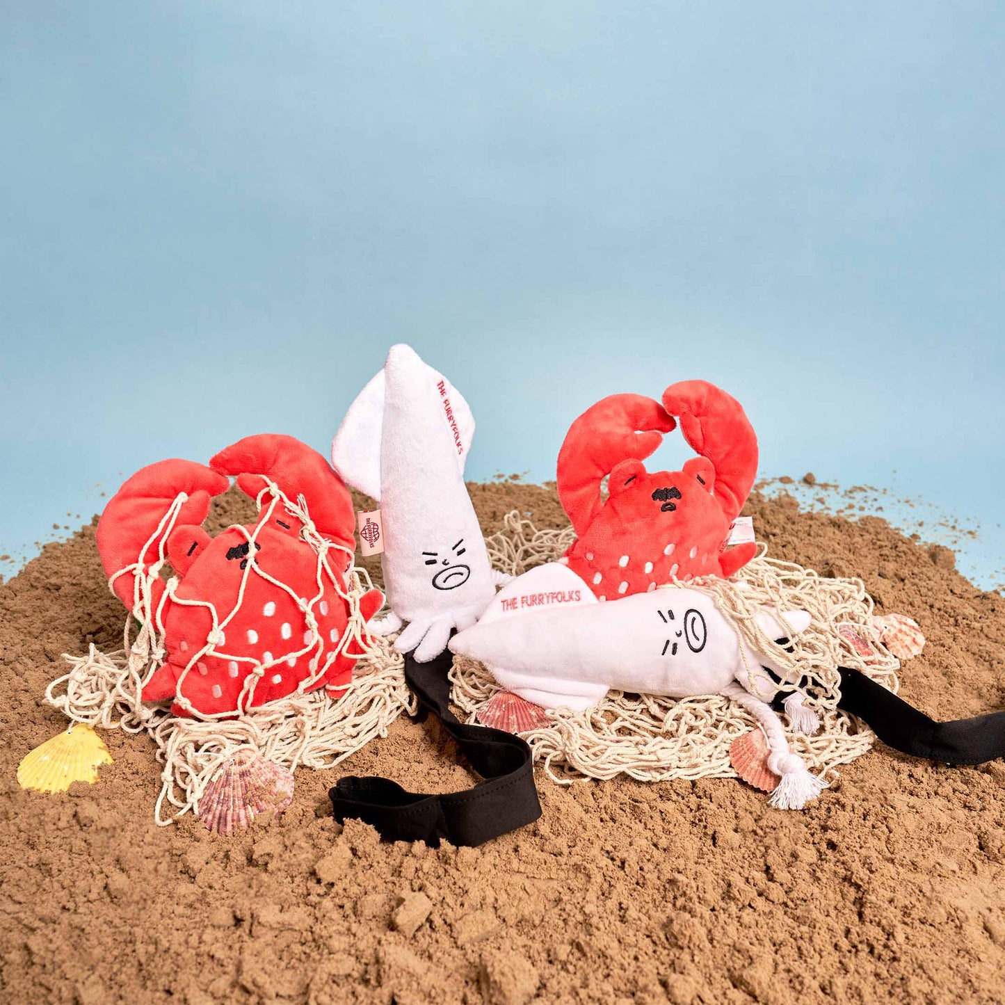 The Furryfolks | Snuffelspeelgoed - Krab
