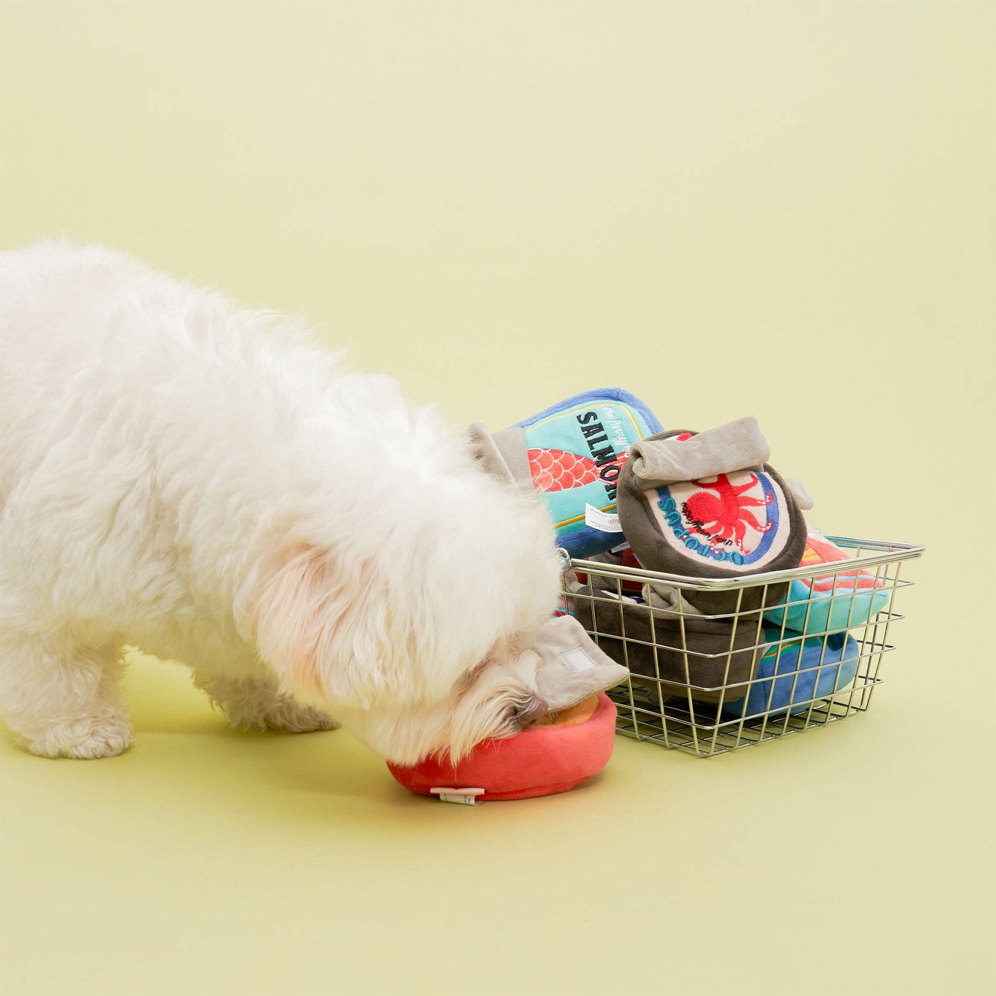 The Furryfolks | Snuffelspeelgoed - Zalm uit blik