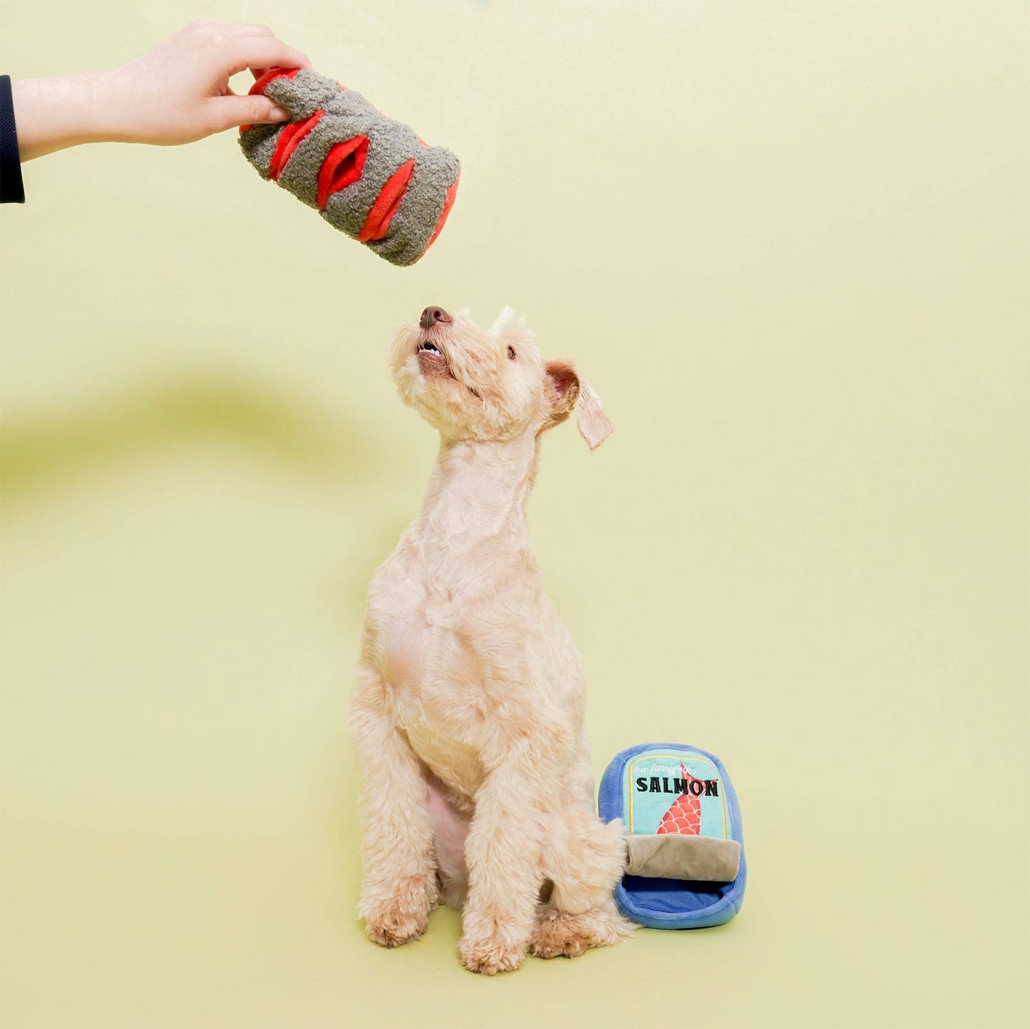 The Furryfolks | Snuffelspeelgoed - Zalm uit blik