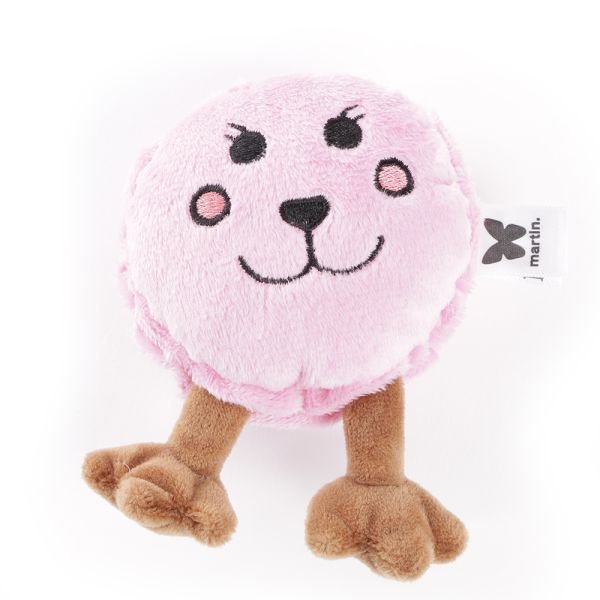 Martin Macaron Pluche - Golden Poms