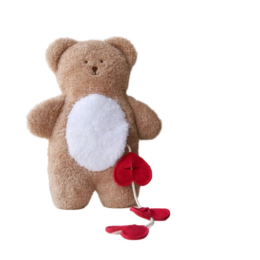 Valentijnsbeer Hondenspeelgoed – Snuffel & Piepspeeltje met Hartjes