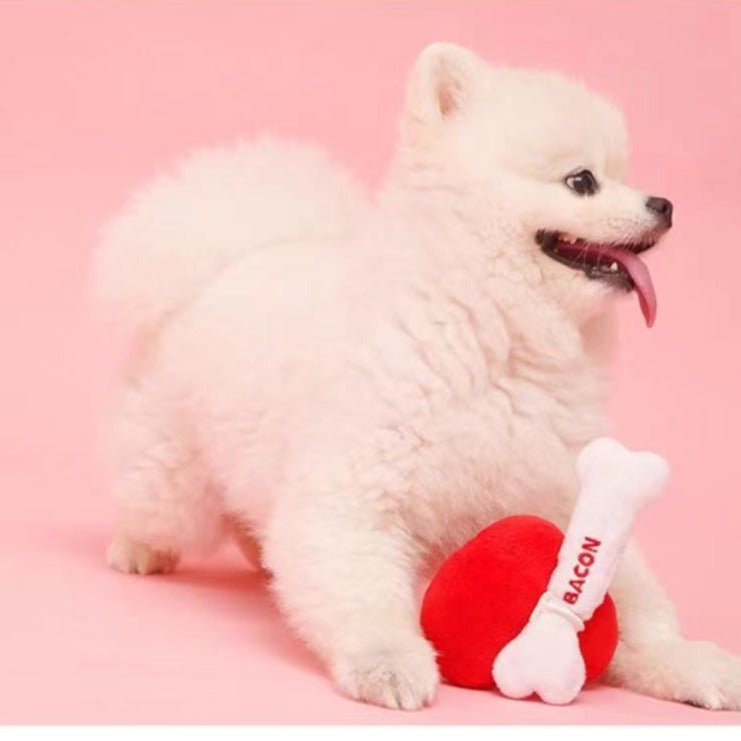 Valentine’s Day Collection | Heart With Bone - Golden Poms