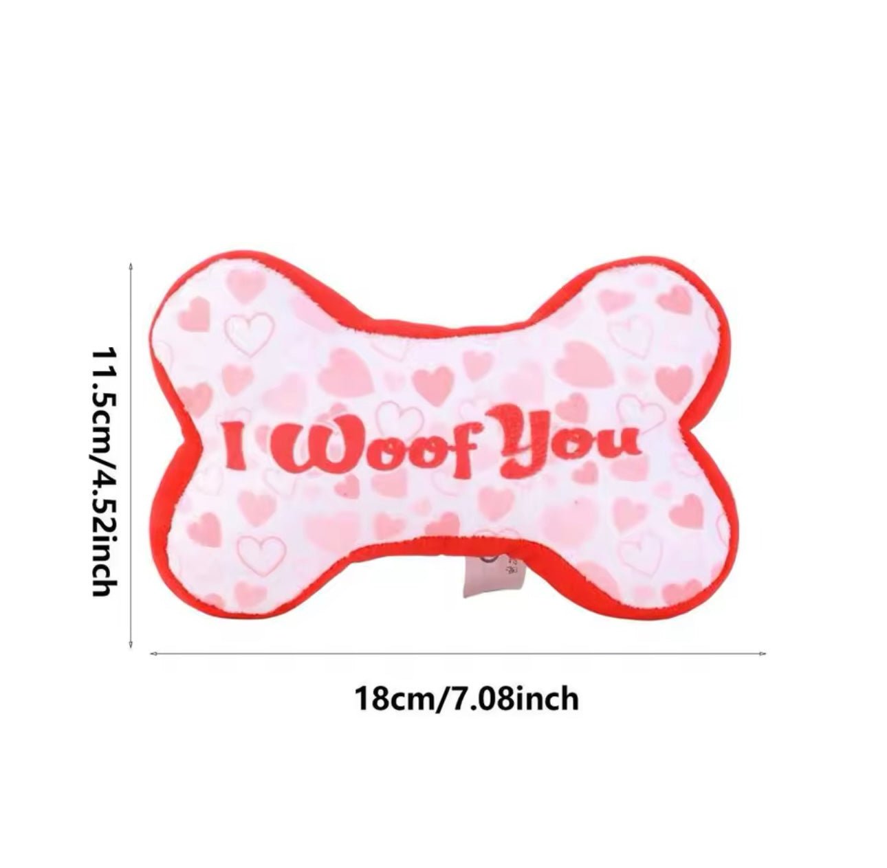 Valentine’s Day Collection | I Woof You Bone - Golden Poms