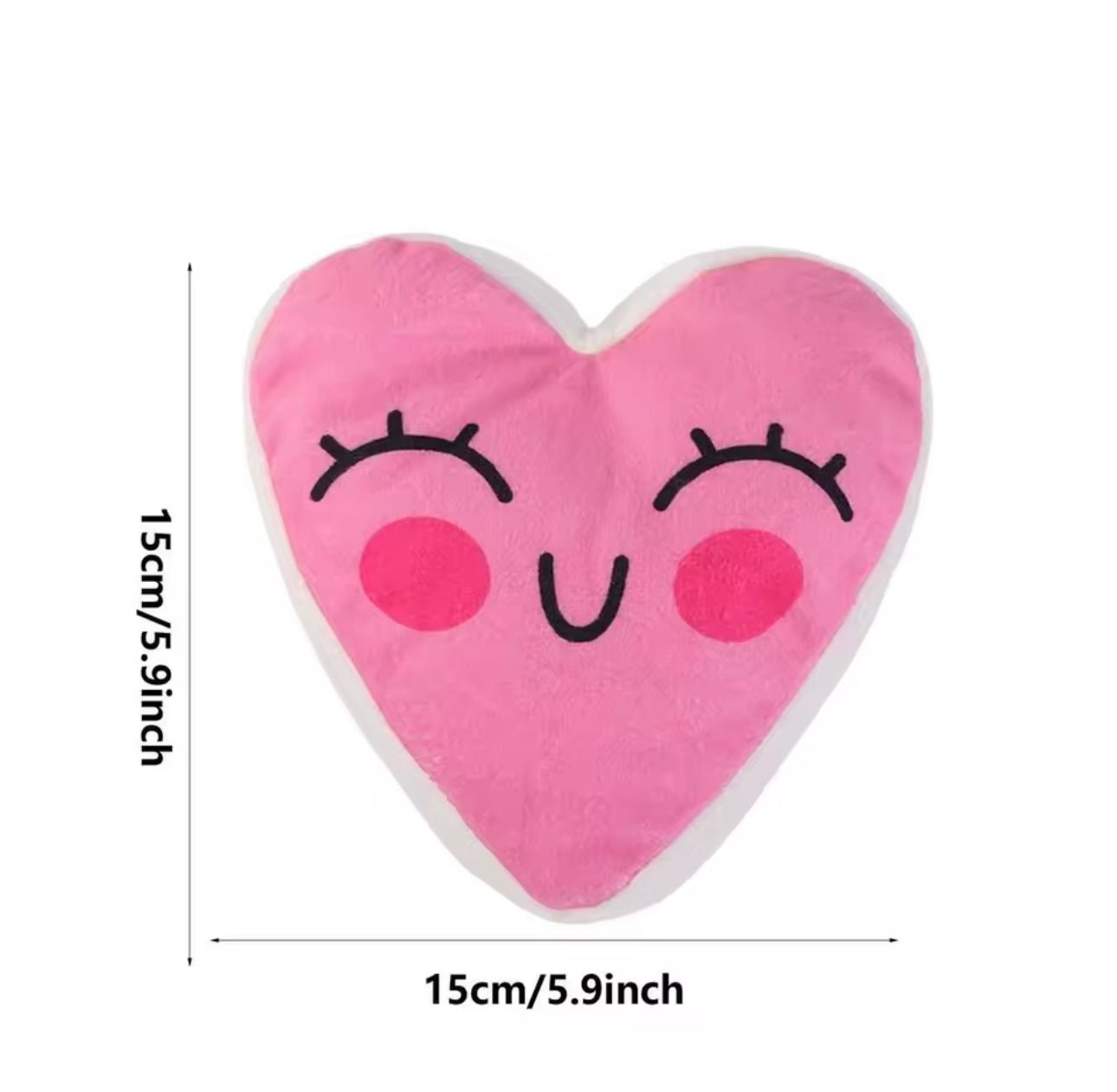 Valentine’s Day Collection | Pink Heart - Golden Poms