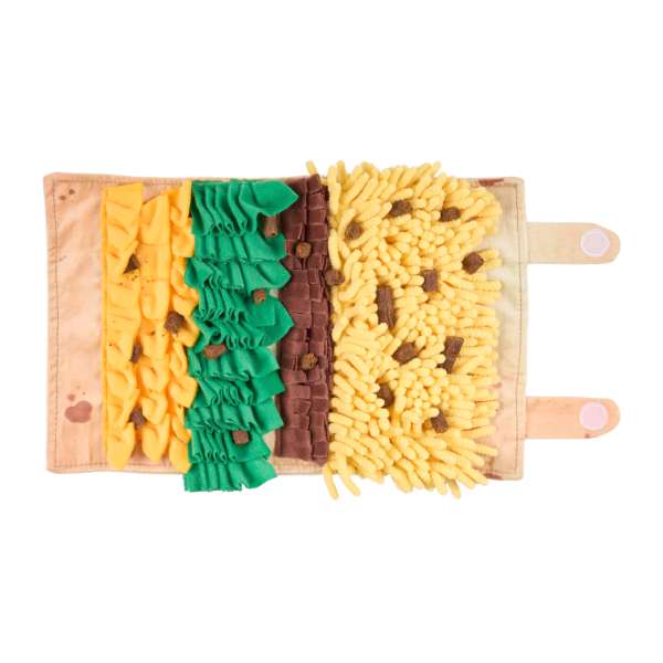 ZippyPaws | Snufflerz Roll – Burrito - Golden Poms