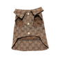 Stijlvol Hondenvest – Jasje met print Beige