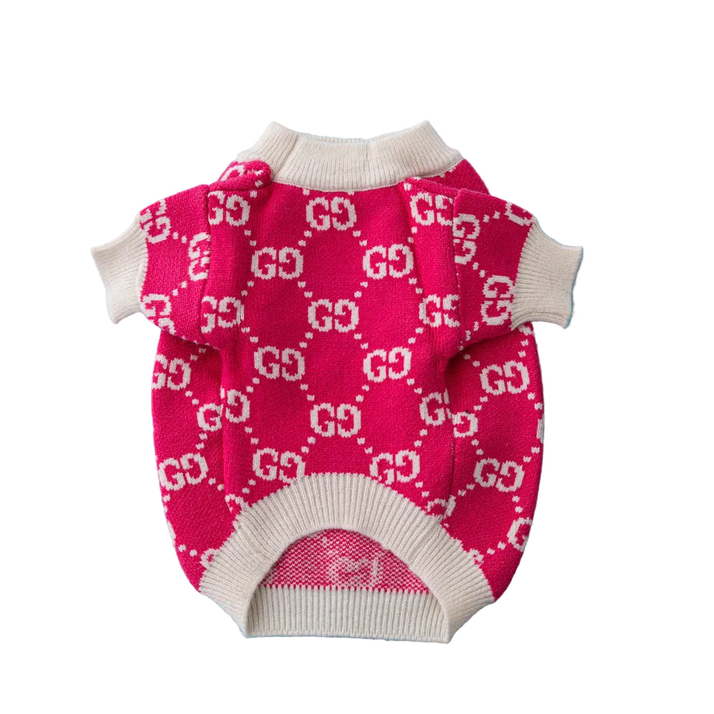 Hondentrui GG Print Roze