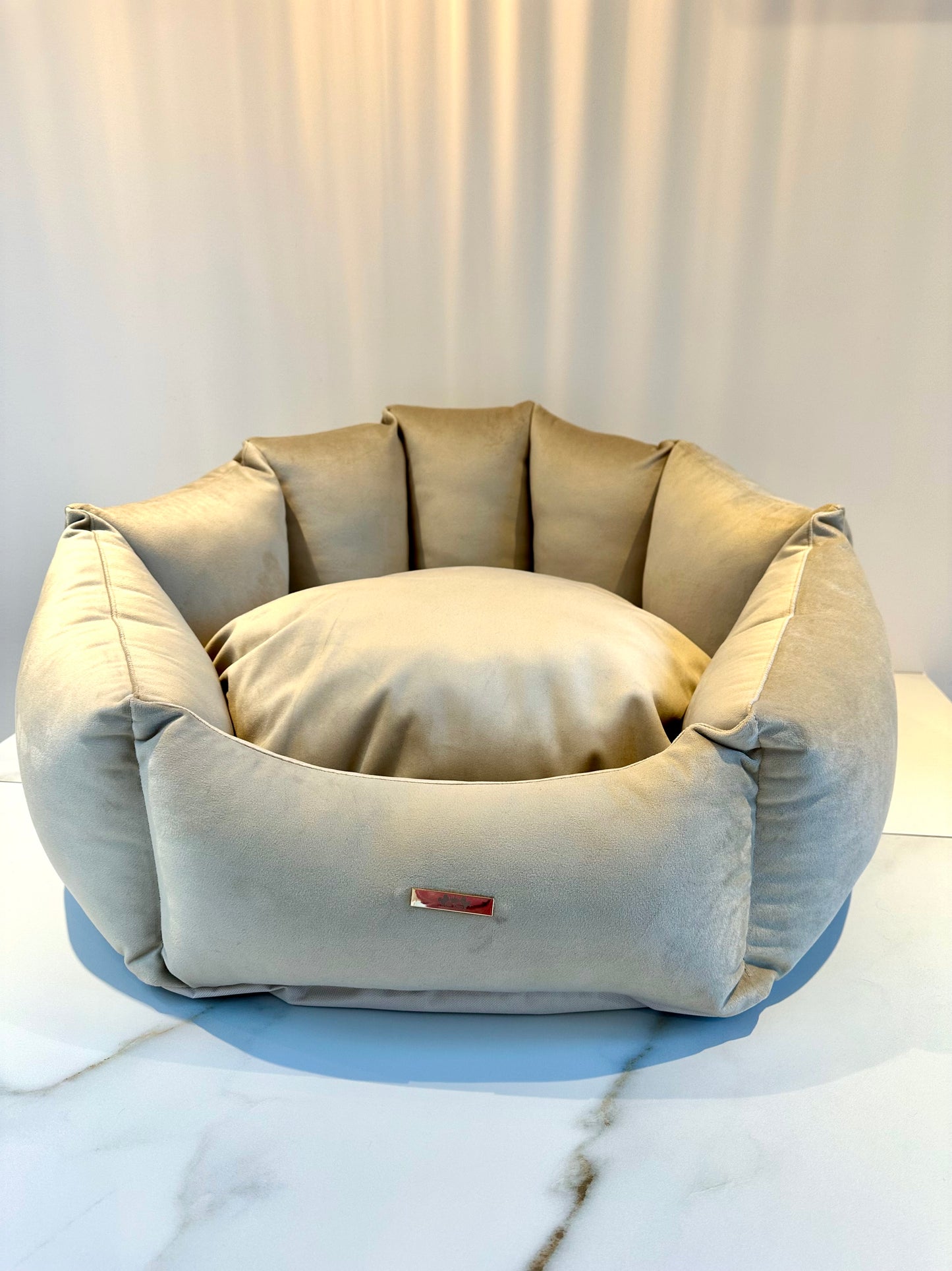 Elite Puppy | Shell Mand Velvet Beige