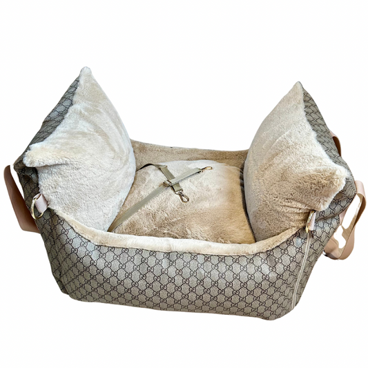 Autostoel / Reismand GG print Leather