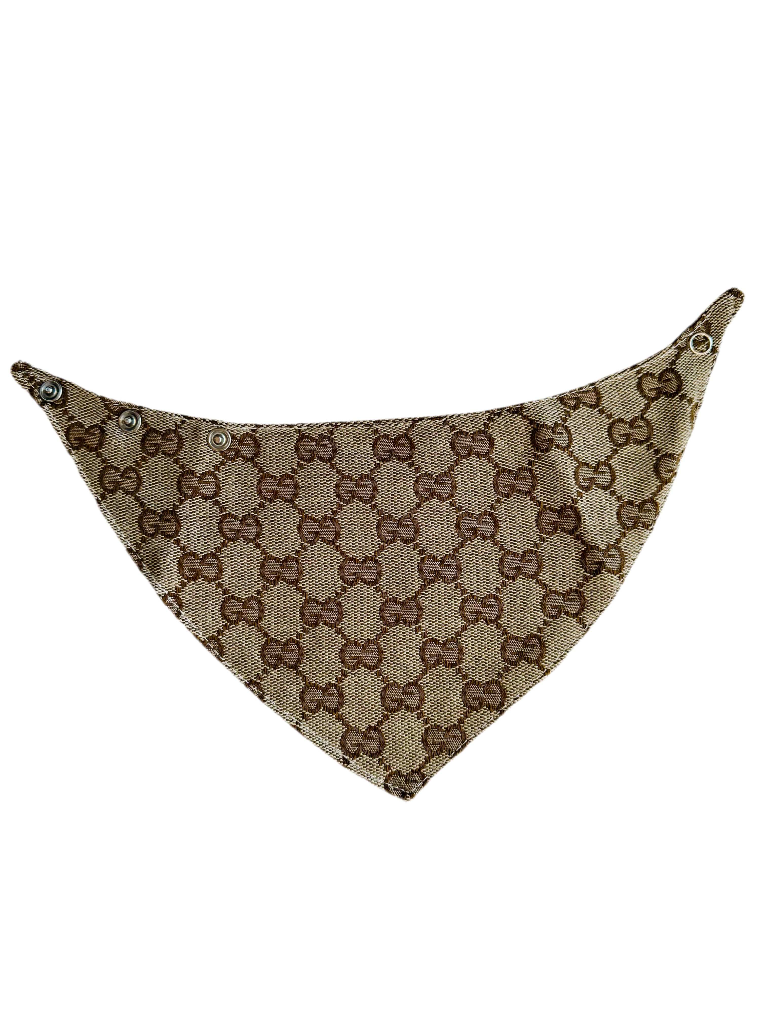 Bandana / Schal mit GG-Print Beige