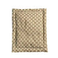 Weiches Plaid mit beigem Aufdruck