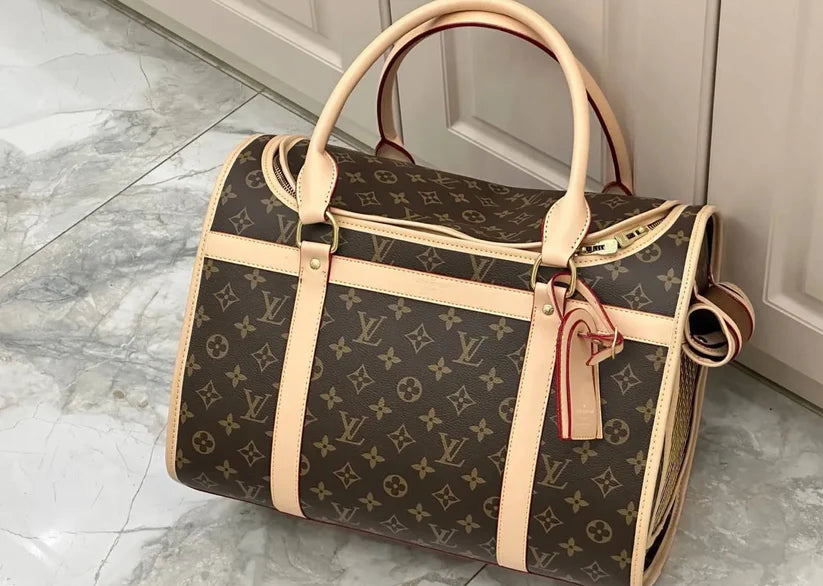 Luxe Hondentas met print