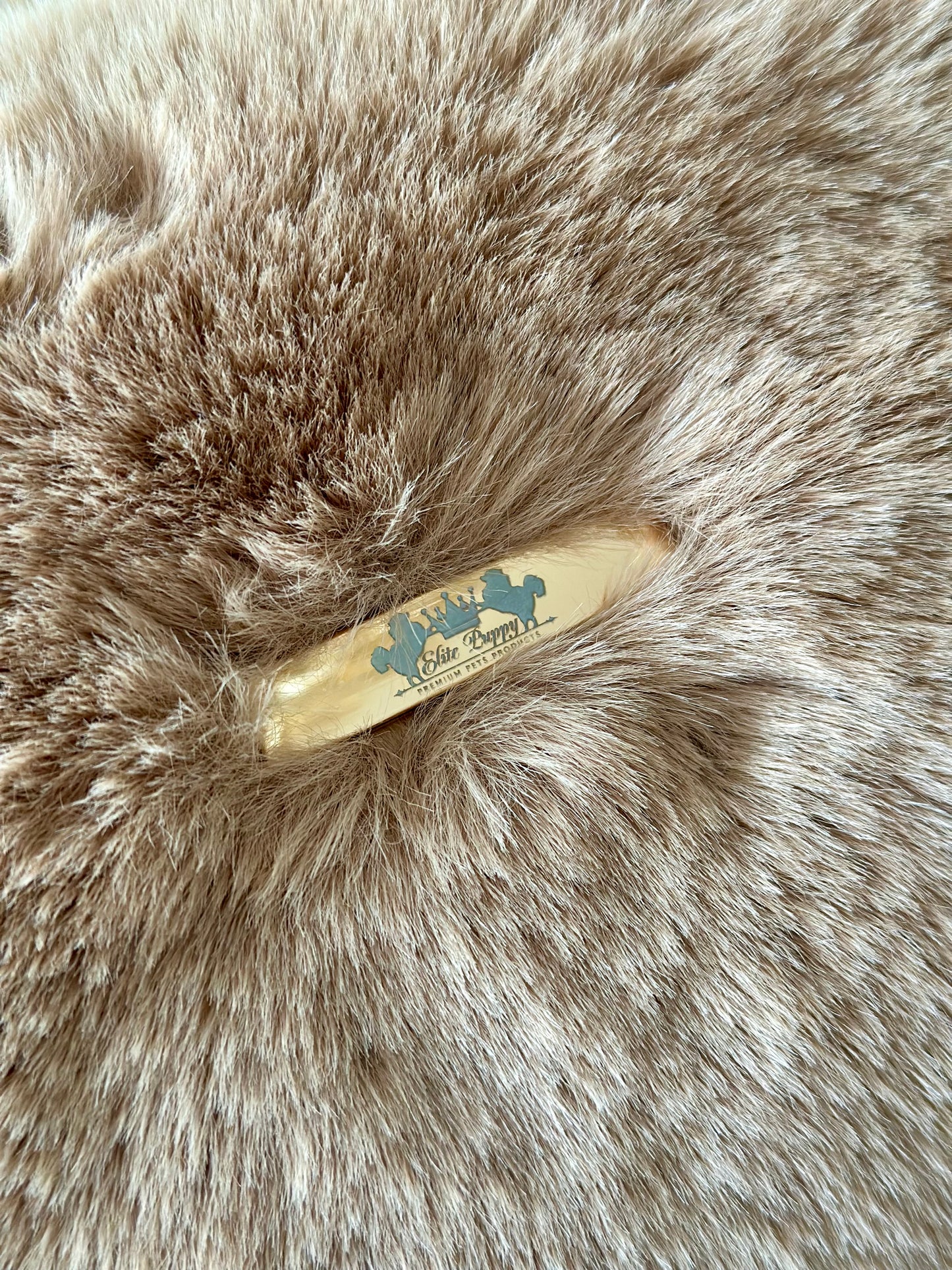 Elite Puppy | Hondentas Fluffy Bruin