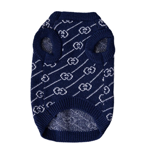 Hondentrui GG Print Blauw