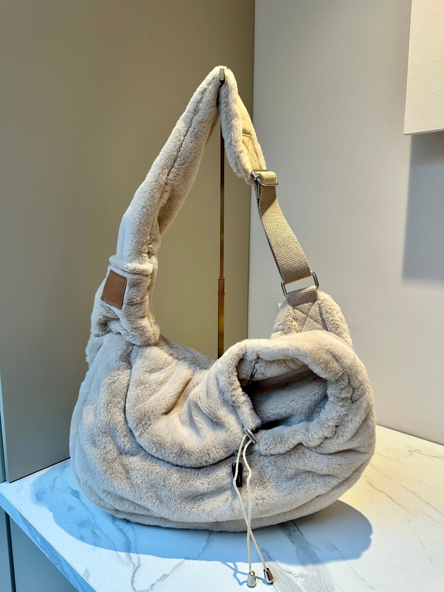 Bau Baru Draagzak Marsupio Linus - Castorino Beige