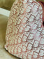 Luxe Handgemaakte Velvet Hondenmand | DD print Roze