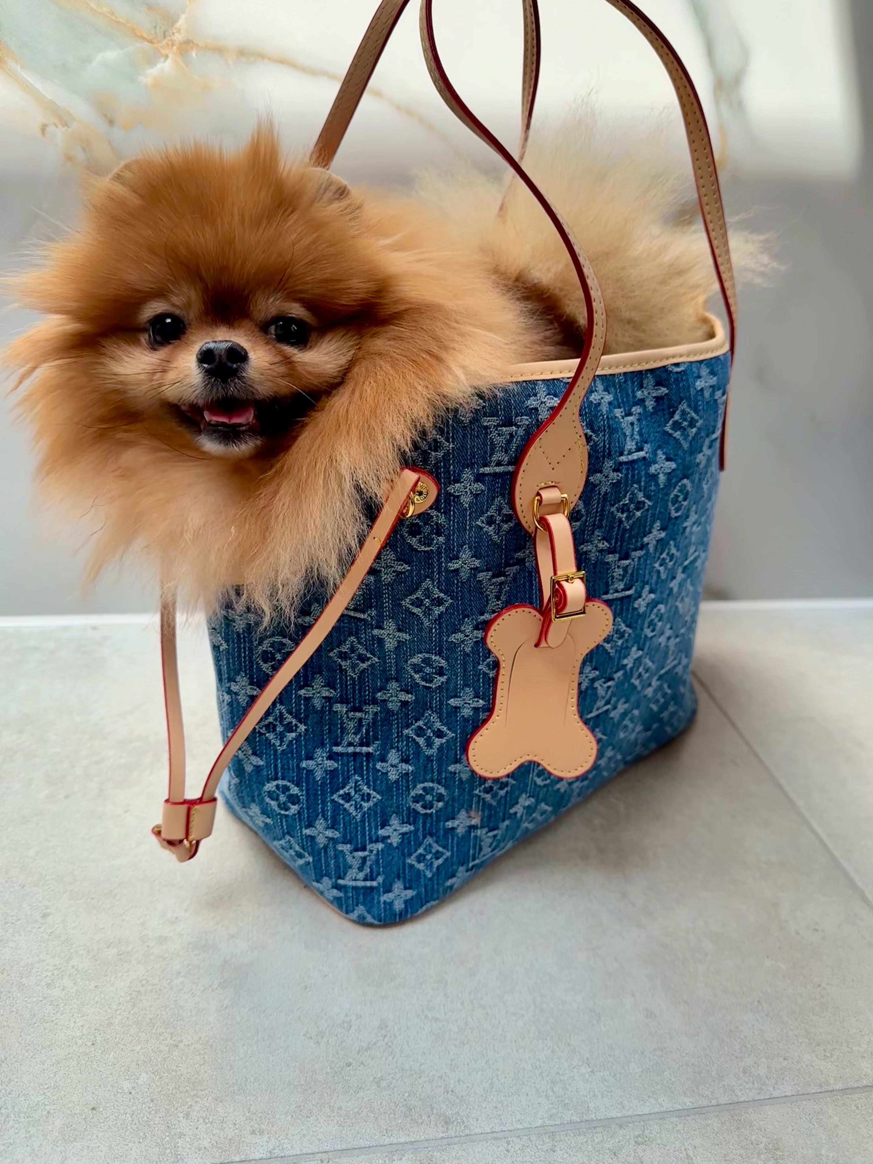 Luxe Hondendraagtas - Blauw