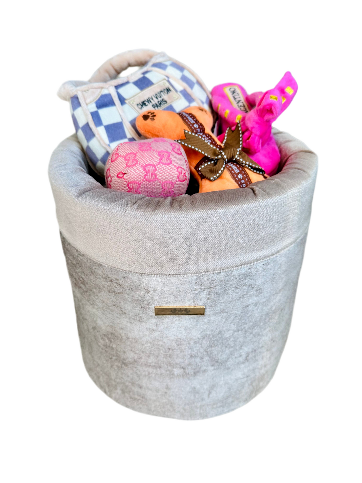 Elite-Welpe | Spielzeugkorb Beige