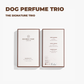 ROOROO MADE | Hondenparfum Trio: ZOMERBLANC/ ROSE WHISPERS/ SANTAL RÊVERIE