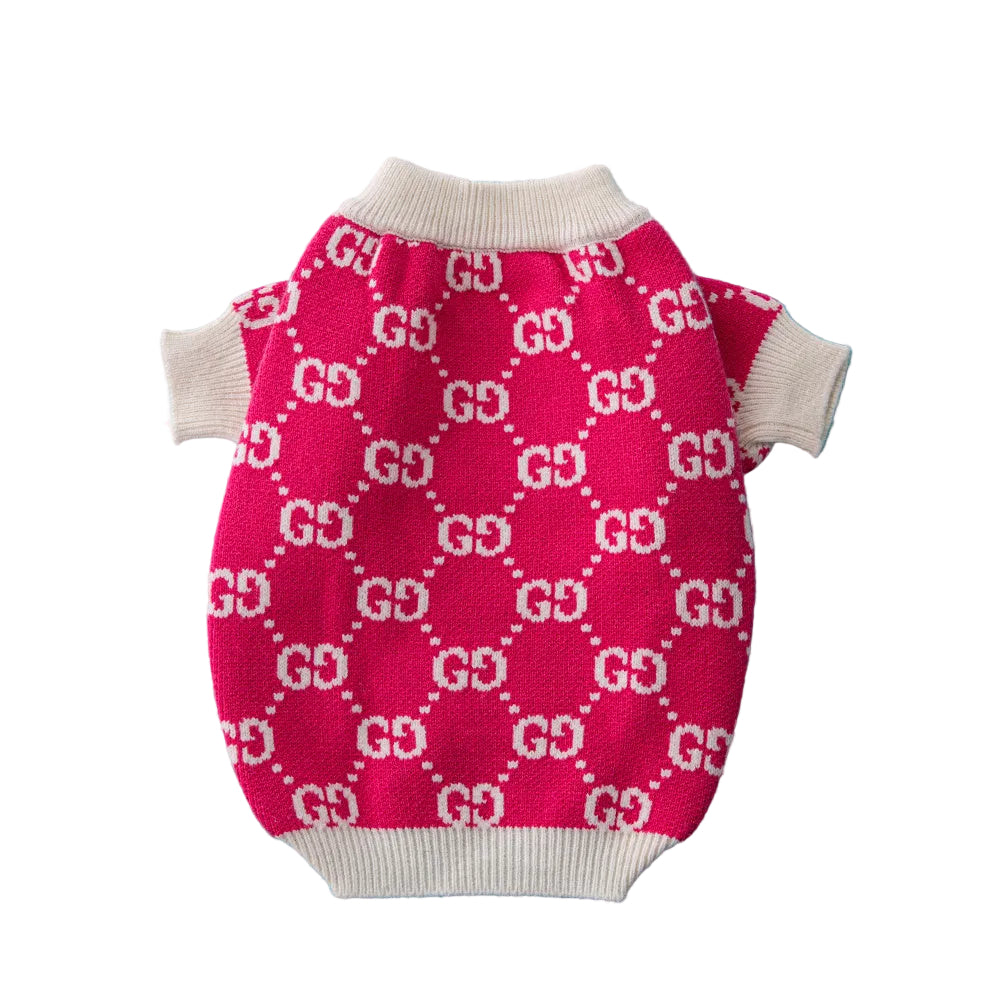 Hondentrui GG Print Roze