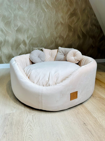 Bau Baru | Hondenmand Sara Prestige Beige