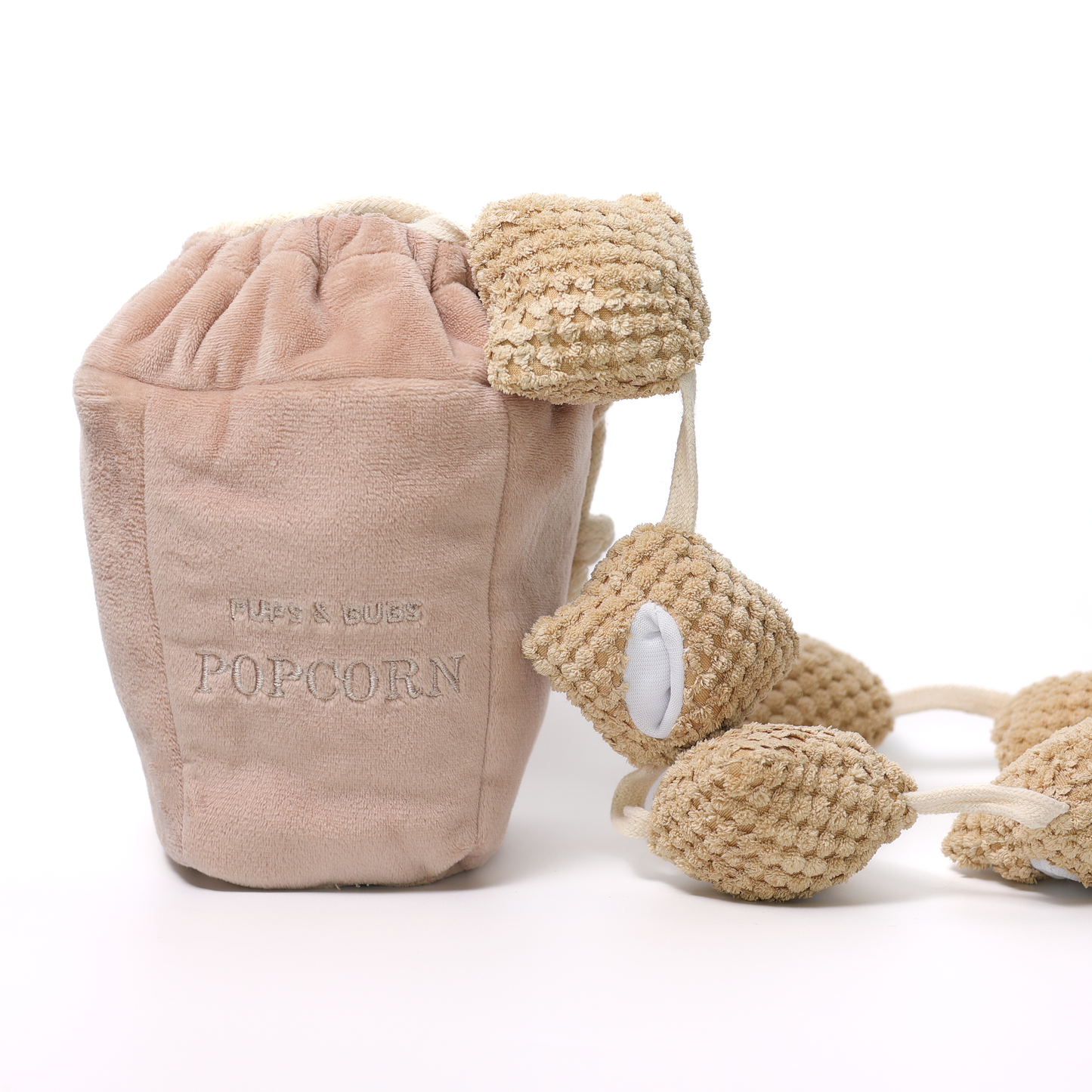 Pups & Bubs - Popcorn Nosework Enrichment Toy | Snuffel | Squeaker