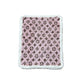 Zachte plaid met roze print