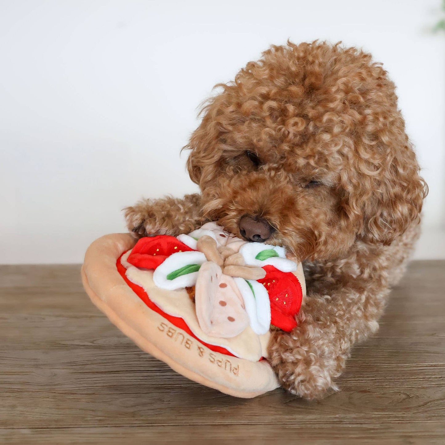 Pups & Bubs – Pepperoni Pizza Snuffelmat | Neuswerk | Verrijking | Interactief Speelgoed