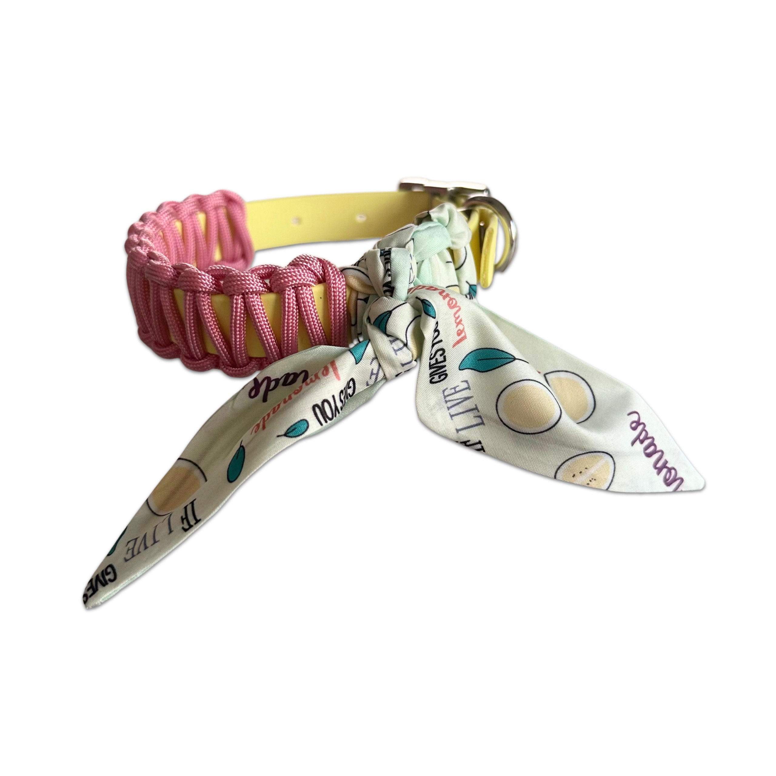Nova halsband met bijpassende lijn - Candy