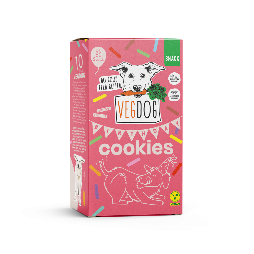 VEGDOG -  Birthday Cookies