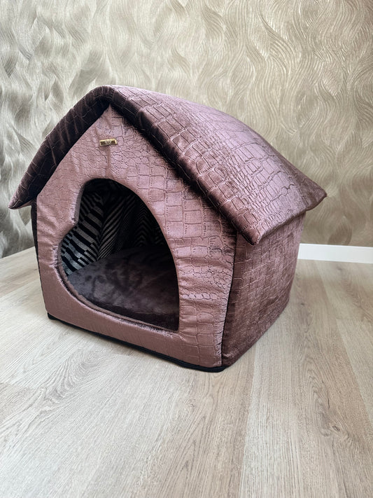 Elite Puppy | Velvet Croco Huisje