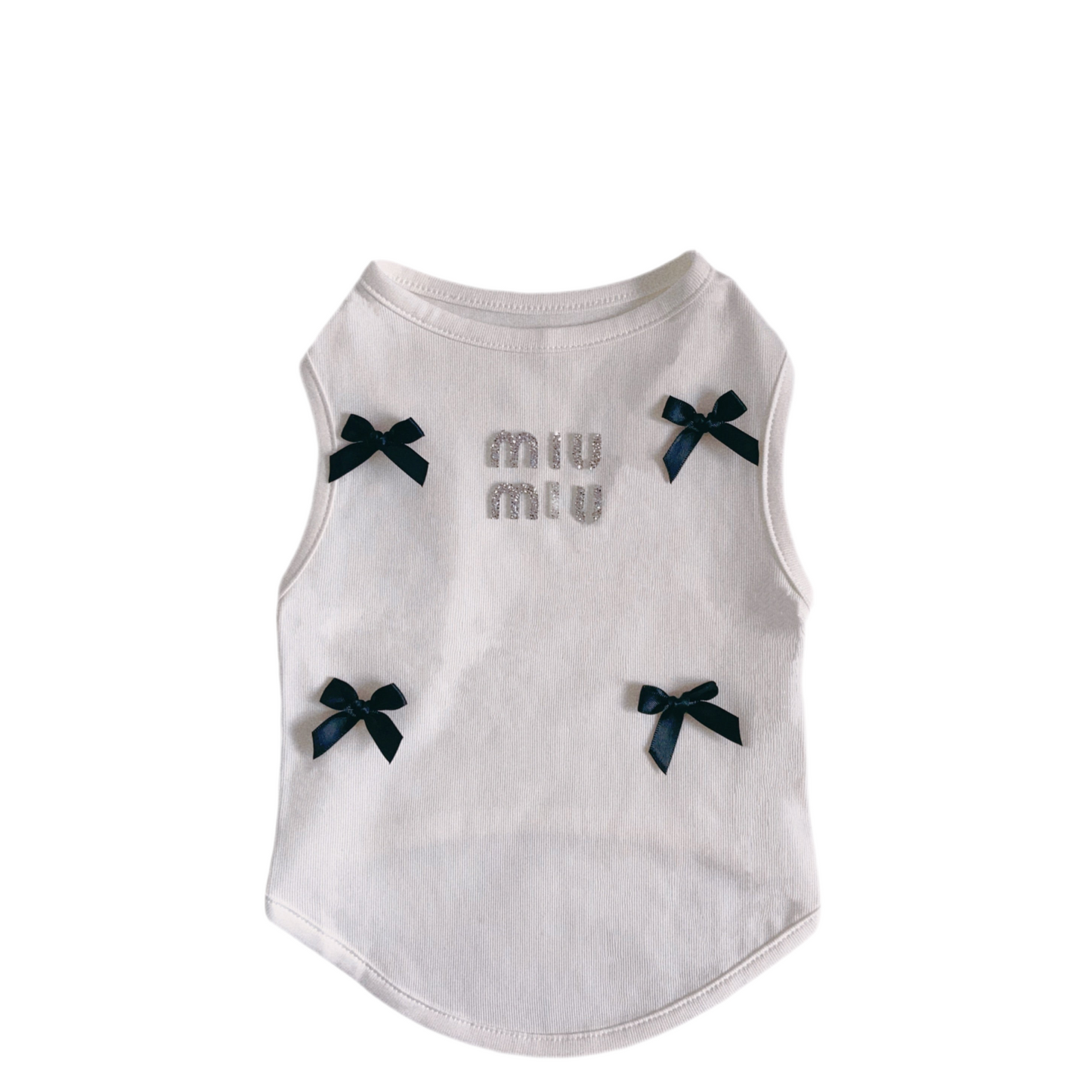 Zomer T-shirtje voor honden wit