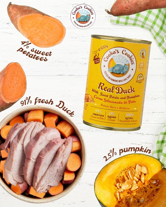 Cooka´s Cookies | Natvoer voor honden - Eend