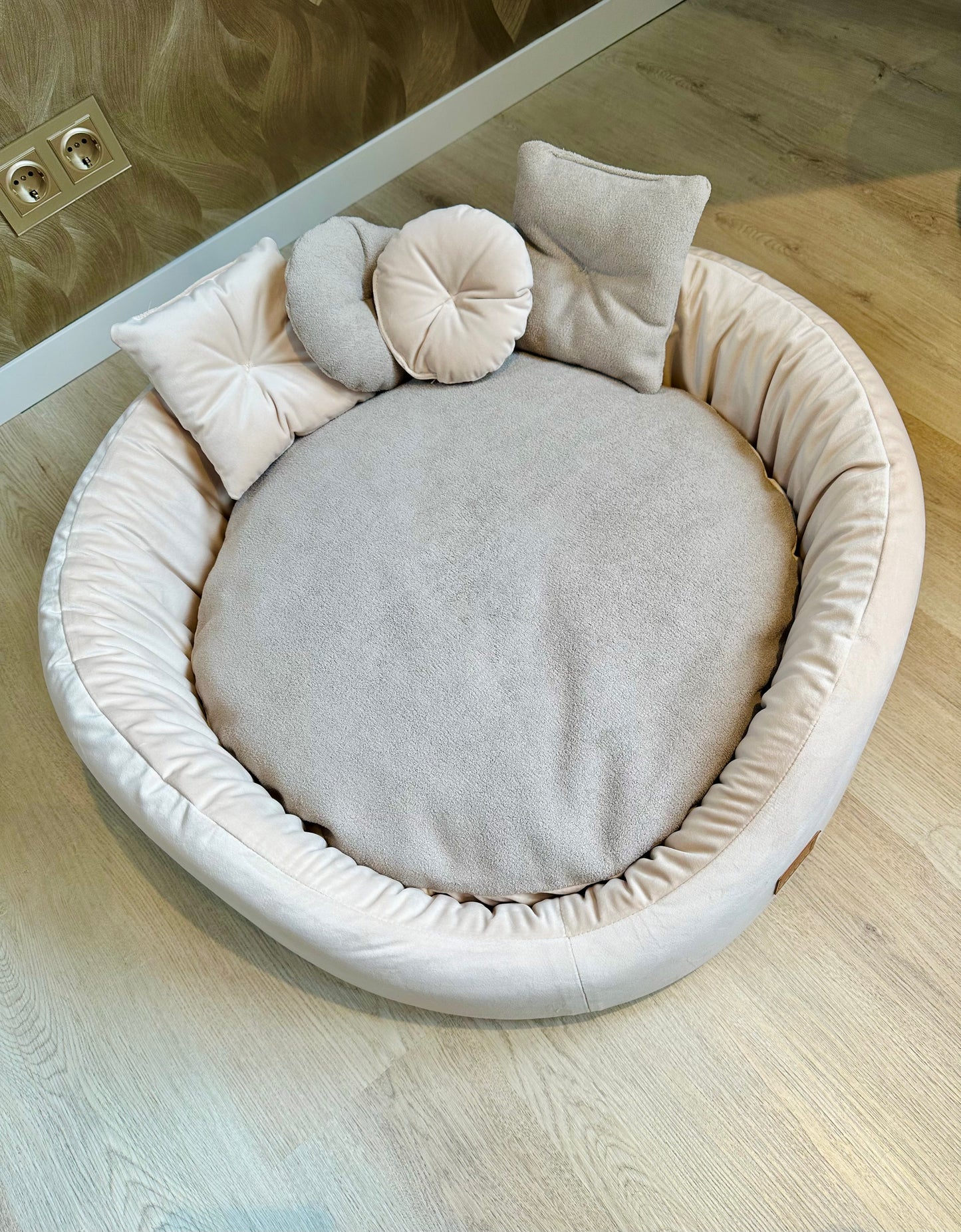Bau Baru | Hondenmand Sara Prestige Beige