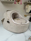 EH GIA Car Igloo Decor + Panna Eco Fur Honden Autostoel, Maat 2