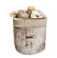 Elite Puppy | Speelgoedmand Velvet Croco Taupe